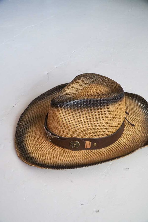 hoed strok longhorn lichtbruin