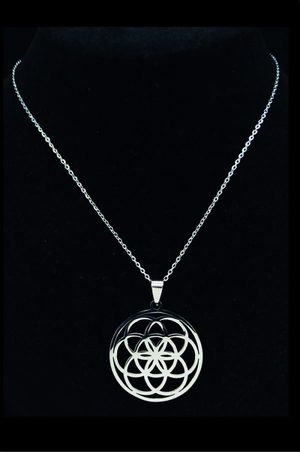 Ketting seed of life rond