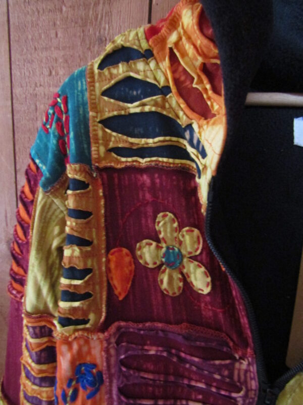 Nepal patchwork vest - Afbeelding 3