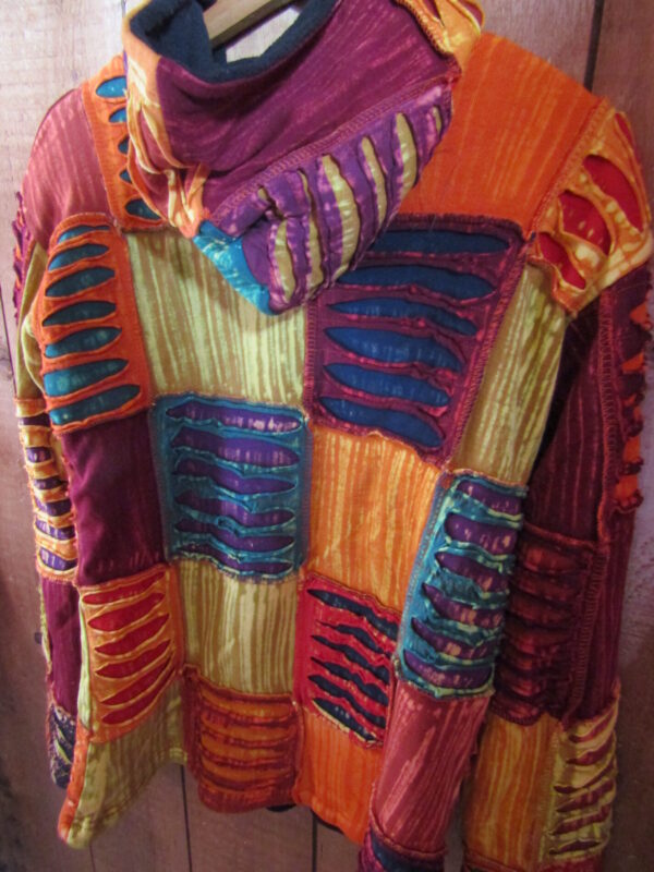 Nepal patchwork vest - Afbeelding 2