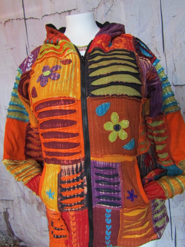 Nepal patchwork vest - Afbeelding 4