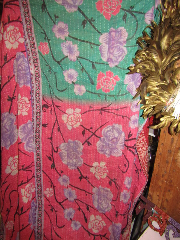 Indiase kantha deken - Afbeelding 2