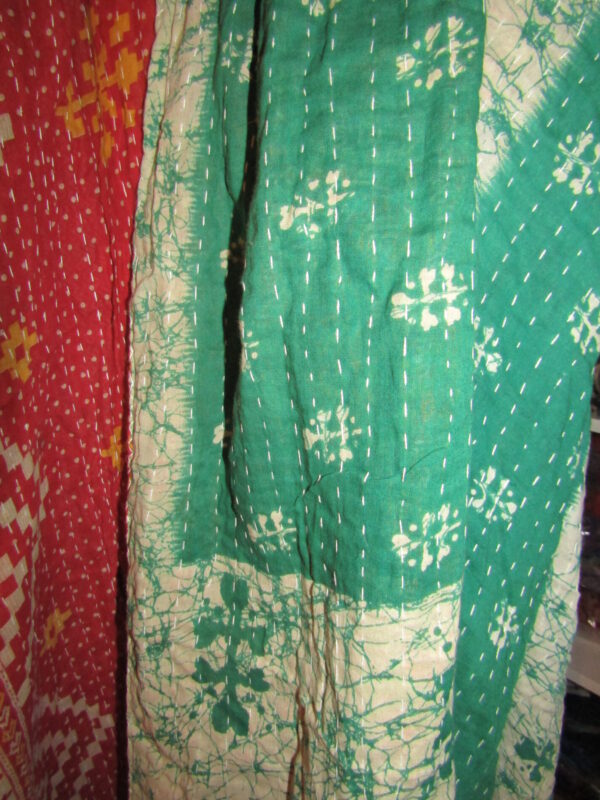 Indiase kantha deken - Afbeelding 3