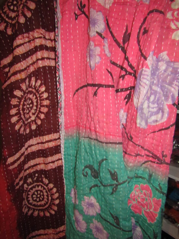 Indiase kantha deken - Afbeelding 3