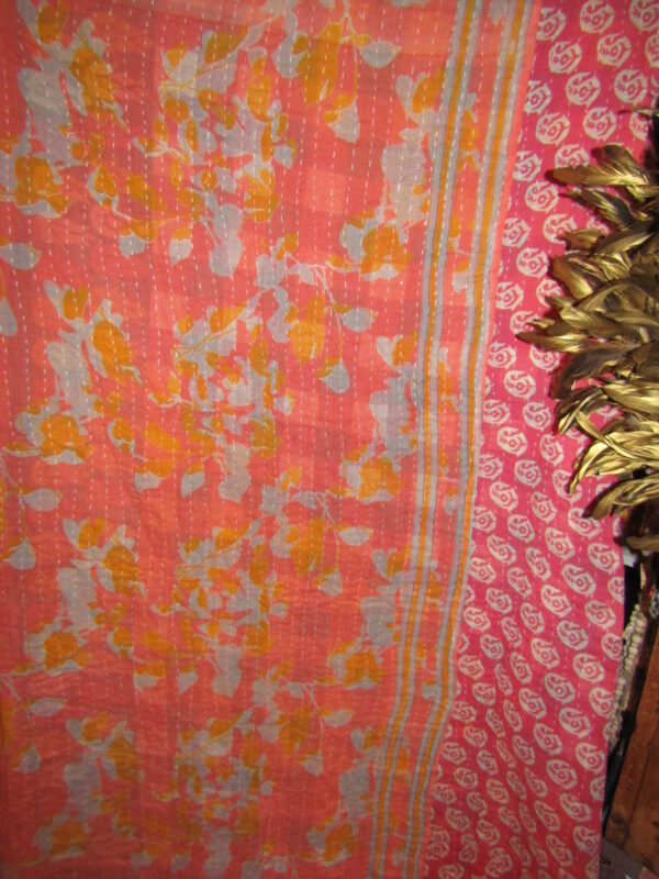 Indiase kantha deken - Afbeelding 2