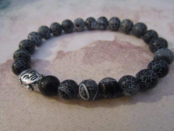 natuurstenen Buddha armband - Afbeelding 2