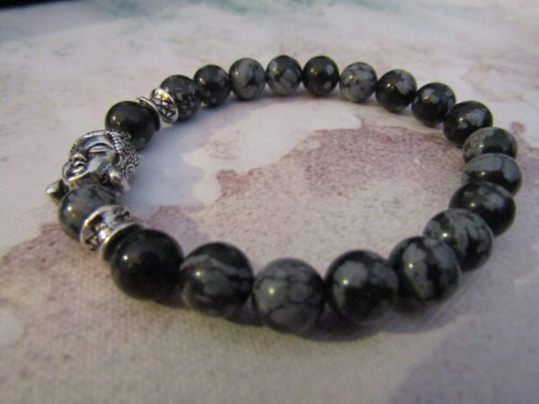 natuurstenen Buddha armband - Afbeelding 4