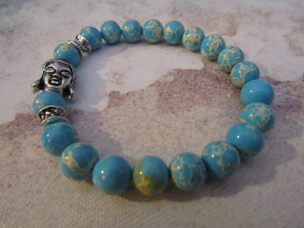 natuurstenen Buddha armband - Afbeelding 5