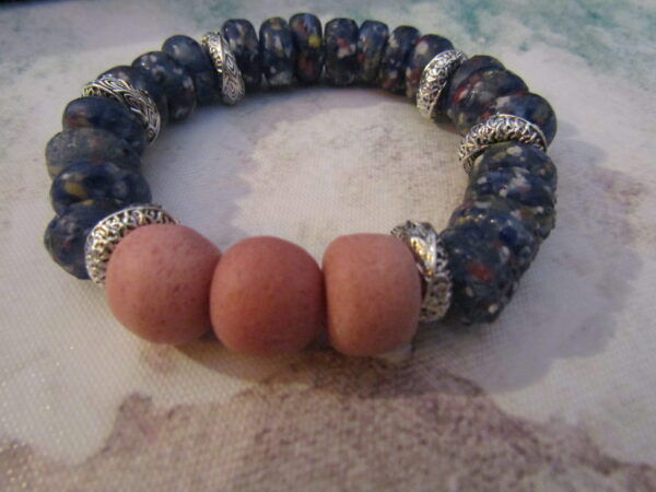 African Nomade glas armband